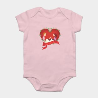 Happy Valentine Day My Love Baby Bodysuit